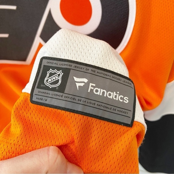 Fanatics Men’s NHL Philadelphia Flyers Hart Ice Hockey Jersey Number 79 Small - Picture 6 of 14